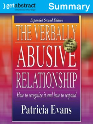 cover image of The Verbally Abusive Relationship (Summary)